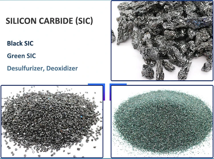 Metallurgical Deoxidizer Sic Black Silicon Carbide Powder Price